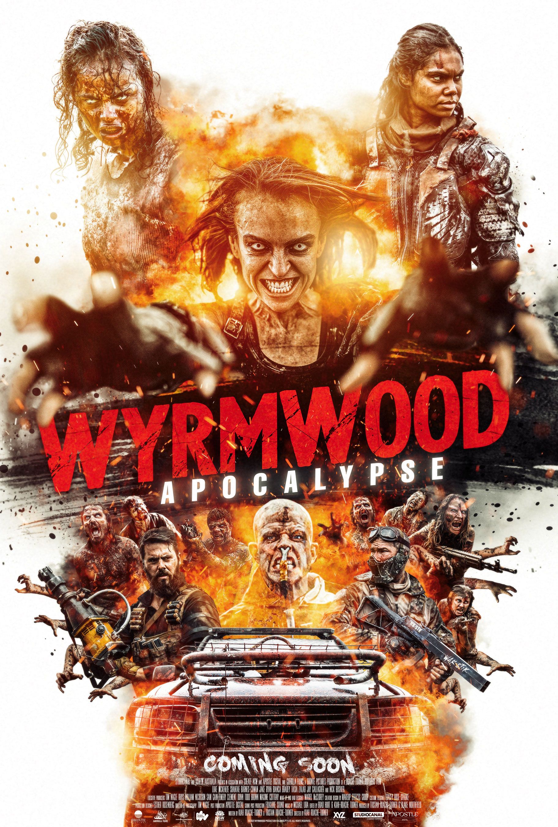 poster of Wyrmwood: Apocalypse (2021) Hindi [Voice Over] Dubbed WEBRip